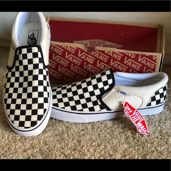 Vans Other - Vans men’s Checkered Slip-on shoes